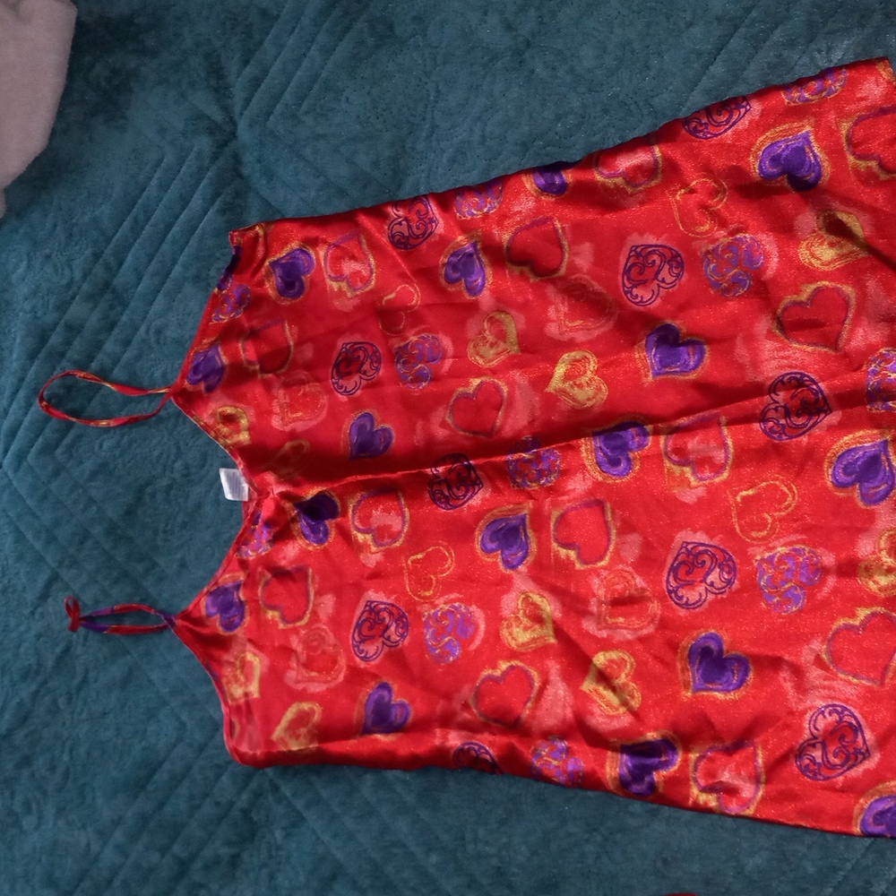 Size small night gown and matching robe